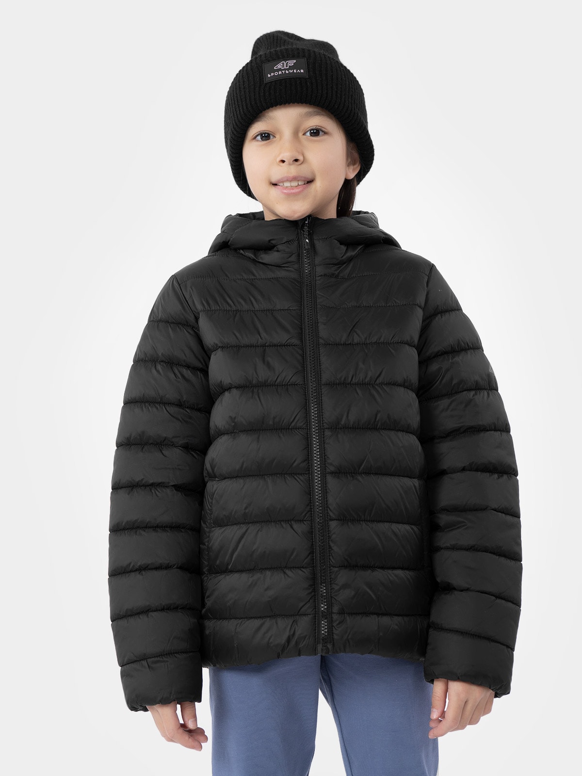 Kurtka puchowa z wypełnieniem syntetycznym chłopięca
