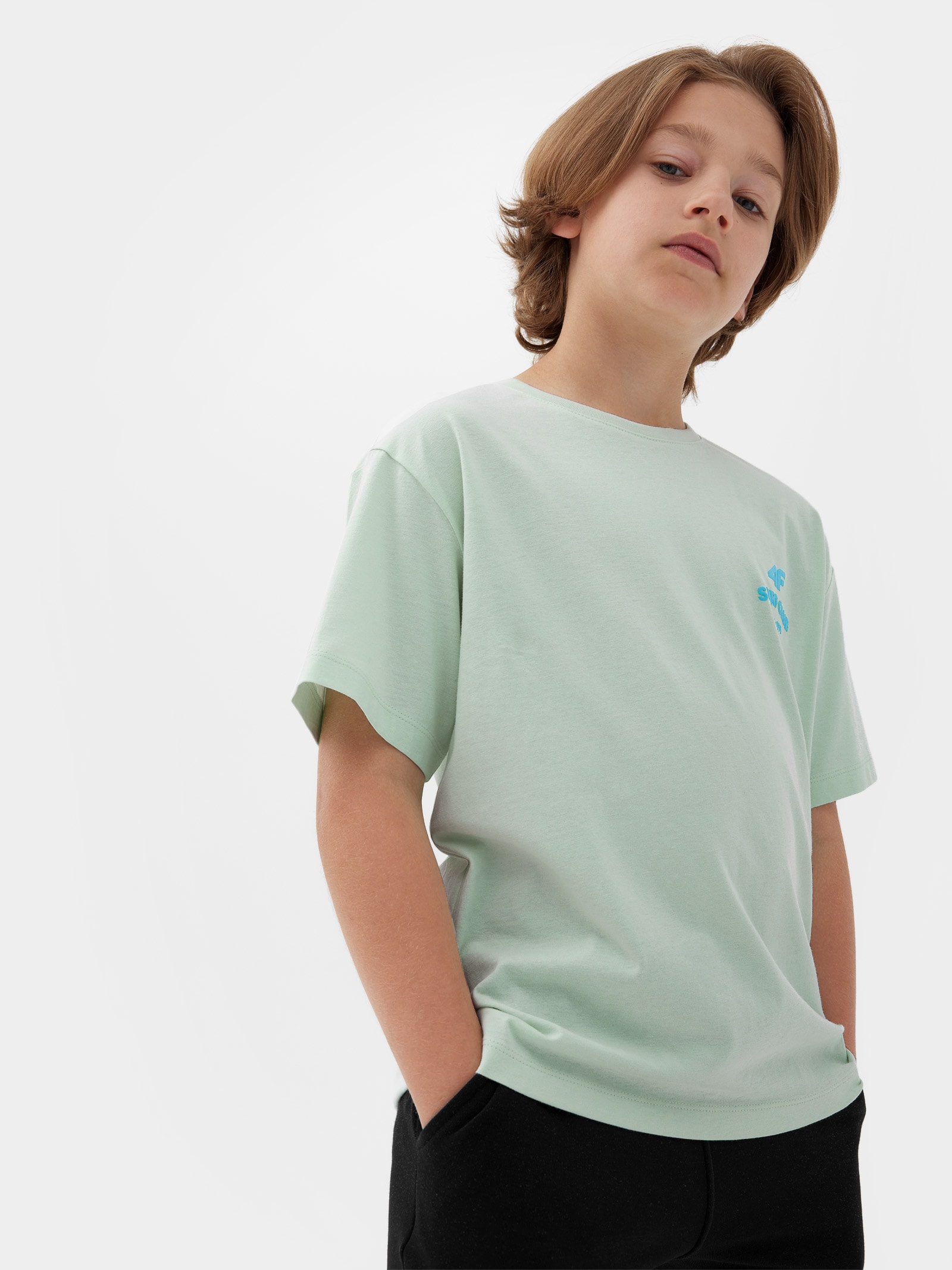 T-shirt z nadrukiem chłopięcy