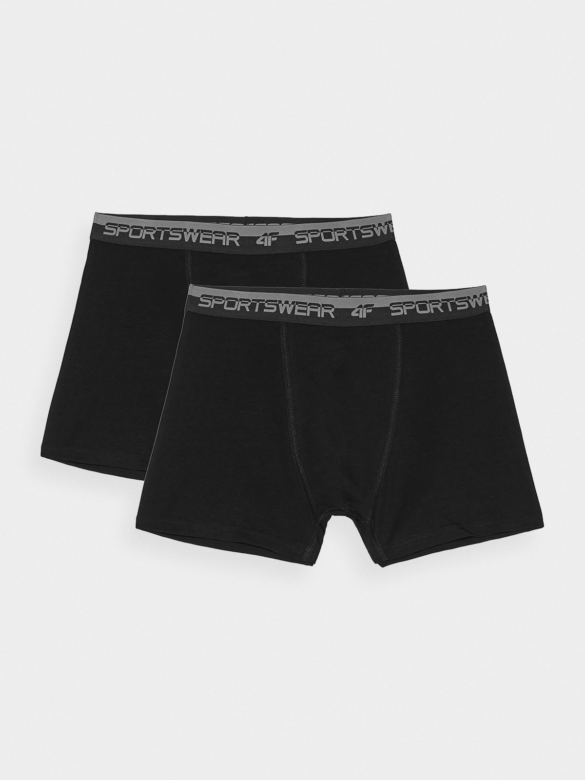 4F Bielizna bokserki (2-pack) męskie - czarne XS