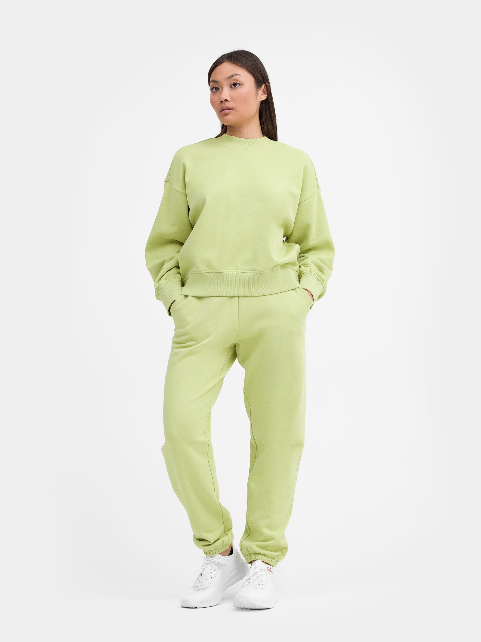 Spodnie dresowe z bawełny organicznej damskie