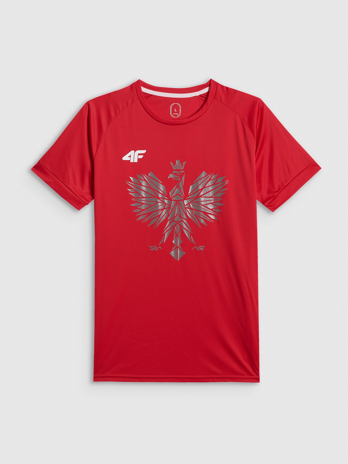 4F Koszulka kibica męska - czerwona XS