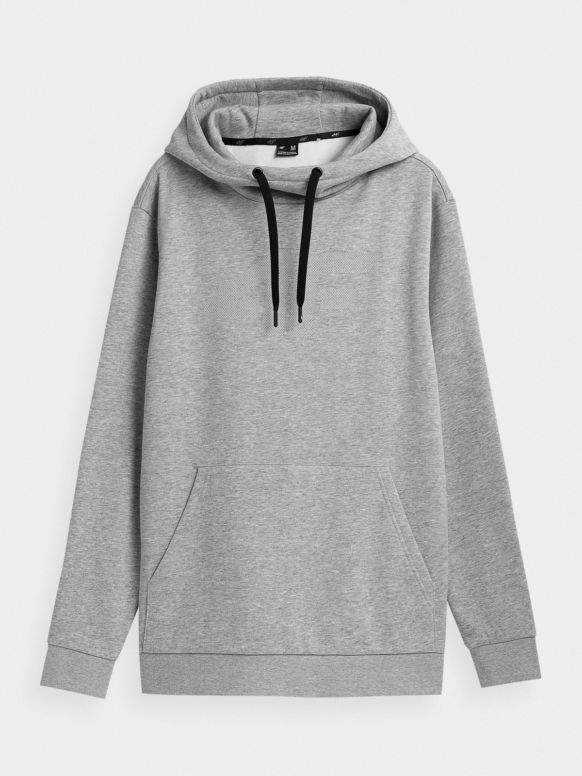 Bluza dresowa nierozpinana z kapturem męska