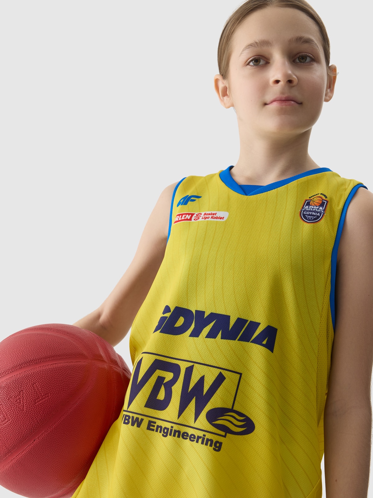 Tank top replika domowy z sezonu 2023/24 dziecięcy 4F x VBW Arka Gdynia - multikolor