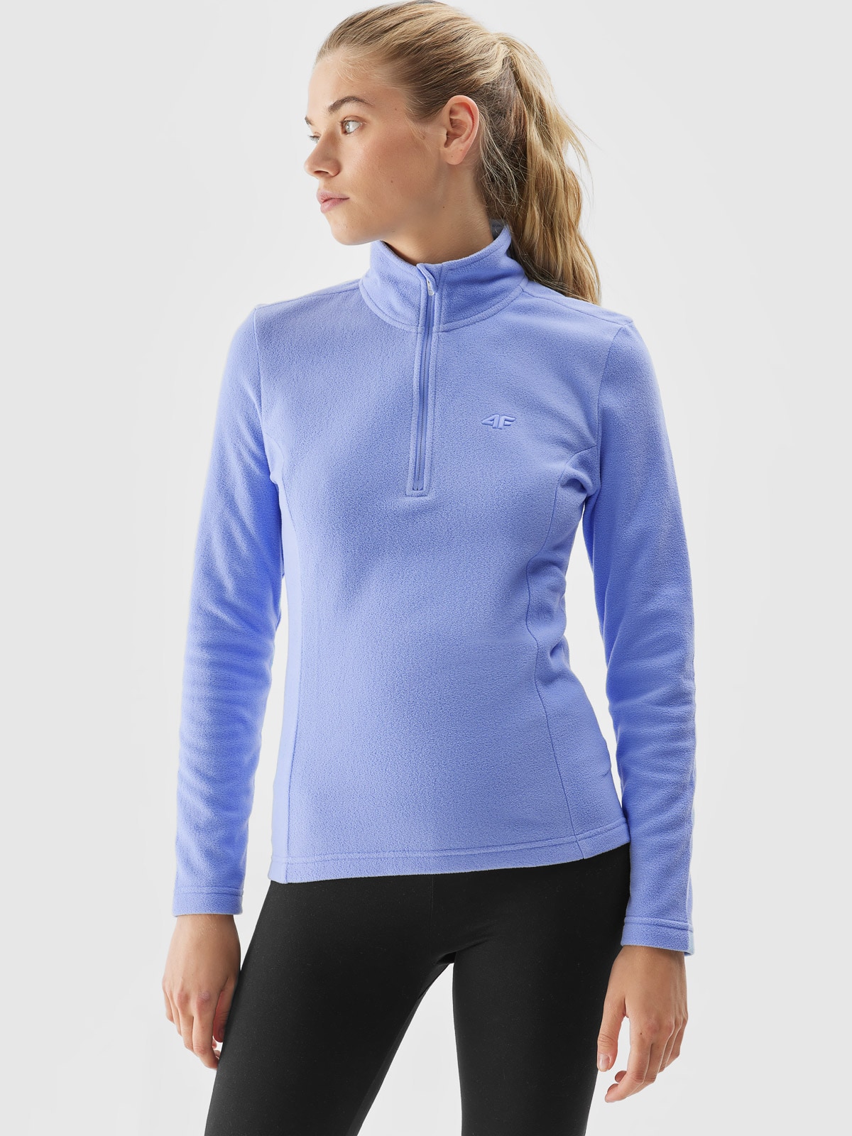 Bielizna termoaktywna polarowa (góra) damska - niebieska