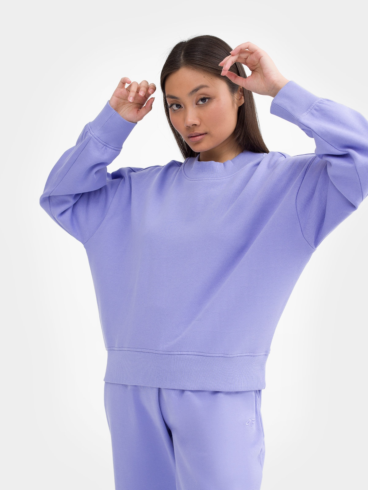 Bluza dresowa z bawełny organicznej damska