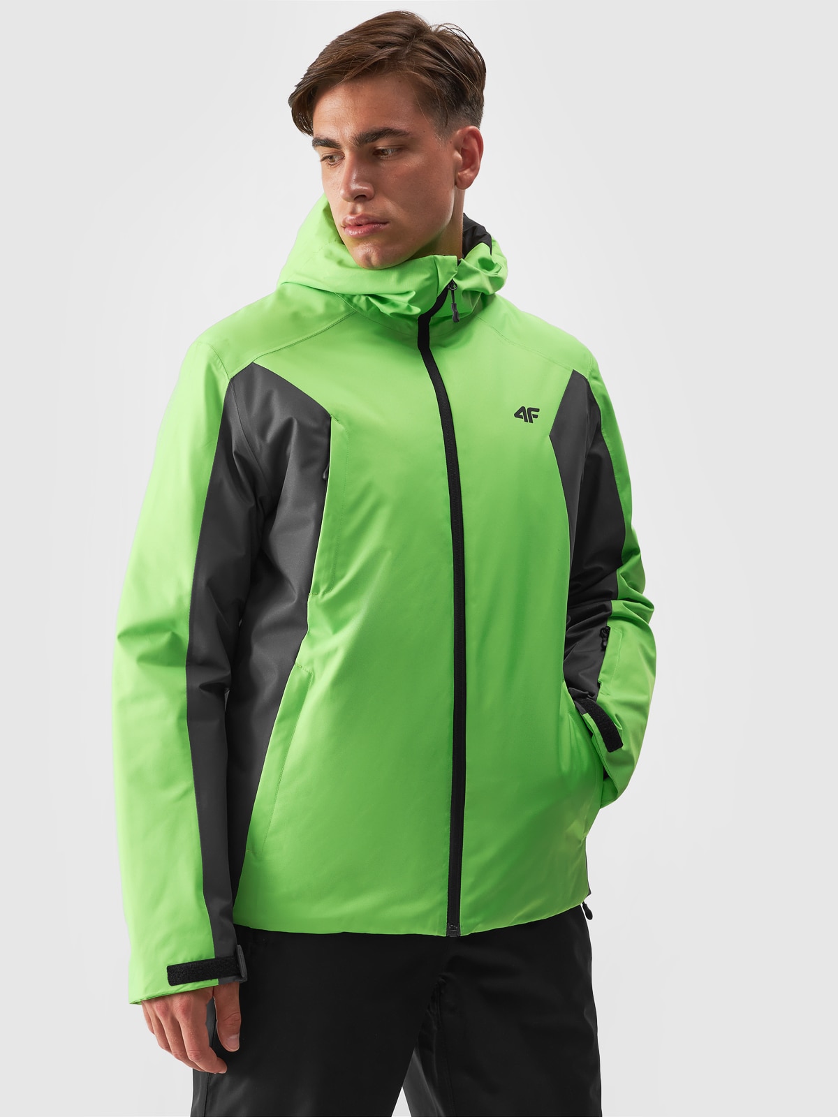 Kurtka narciarska membrana 5000 męska - zielona