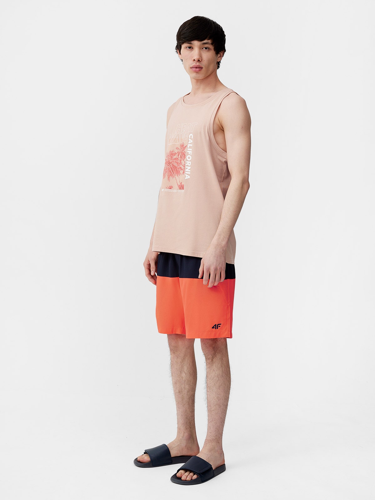 Spodenki plażowe boardshorty męskie