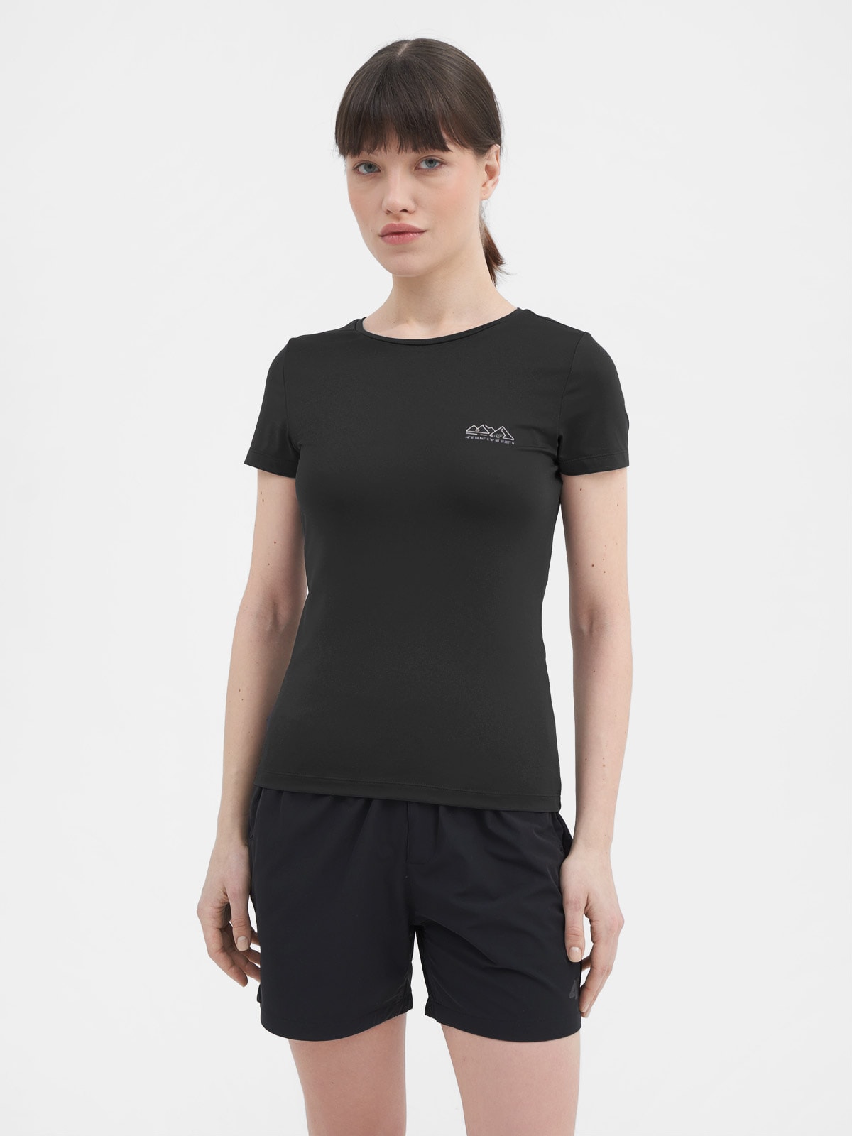 Koszulka trekkingowa szybkoschnąca damska