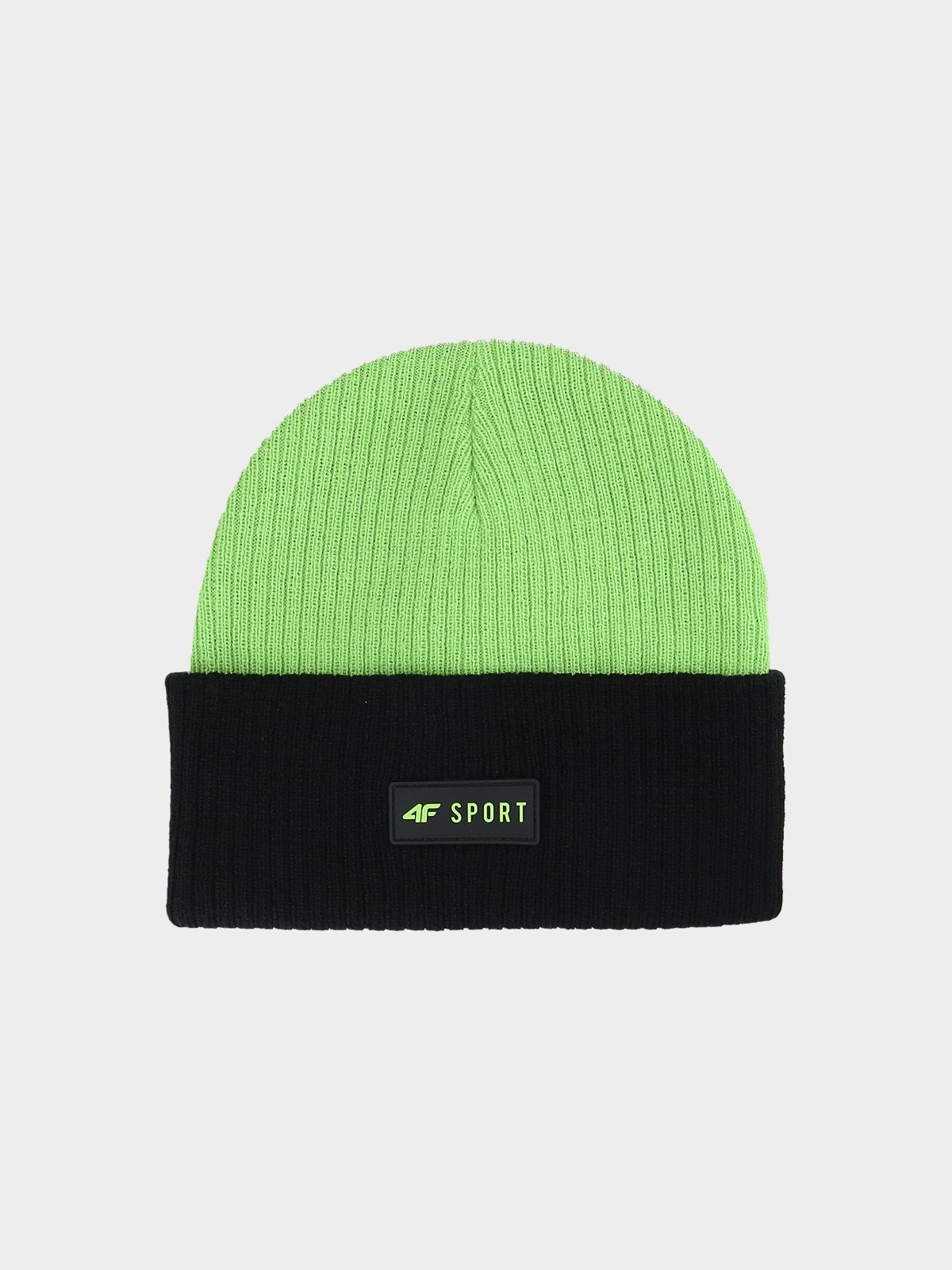 4F Czapka zimowa chłopięca - zielona Uniwersalny