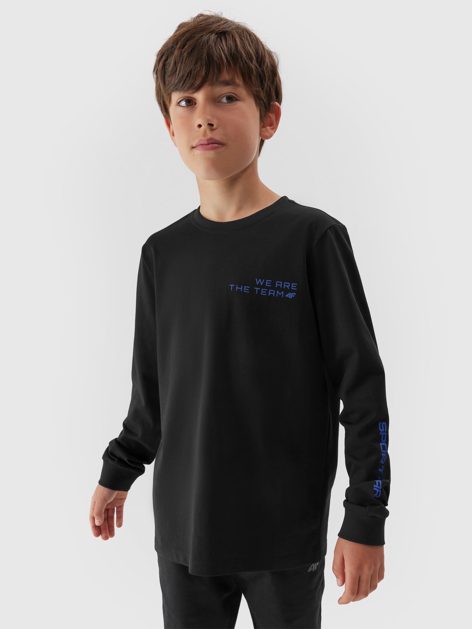 Longsleeve z nadrukiem chłopięcy