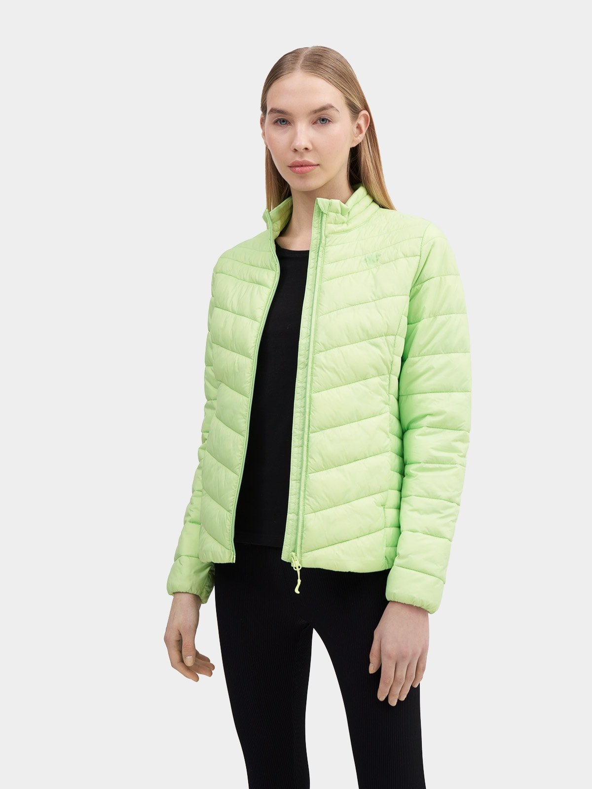 Kurtka puchowa z wypełnieniem syntetycznym damska