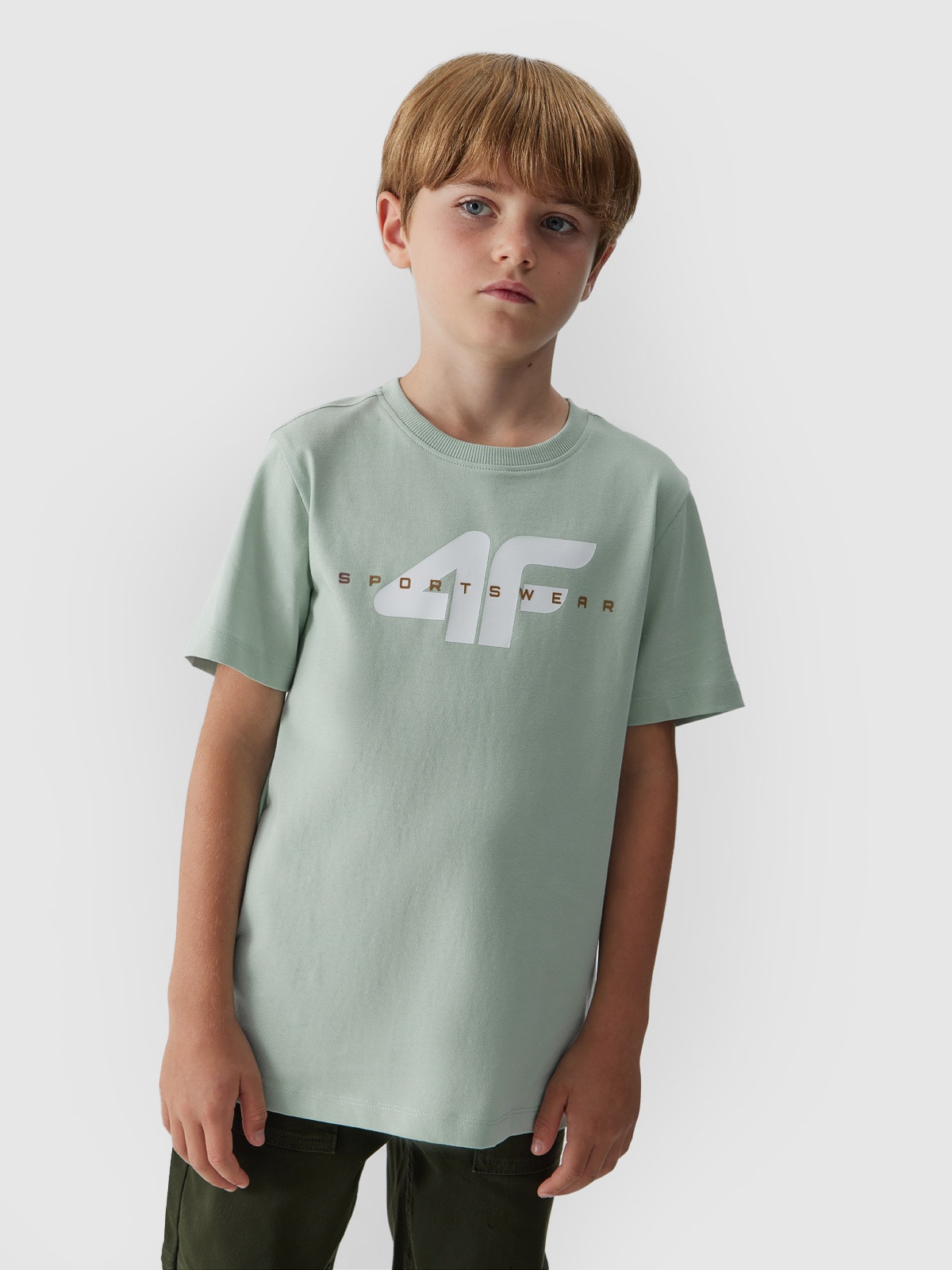 T-shirt z nadrukiem chłopięcy