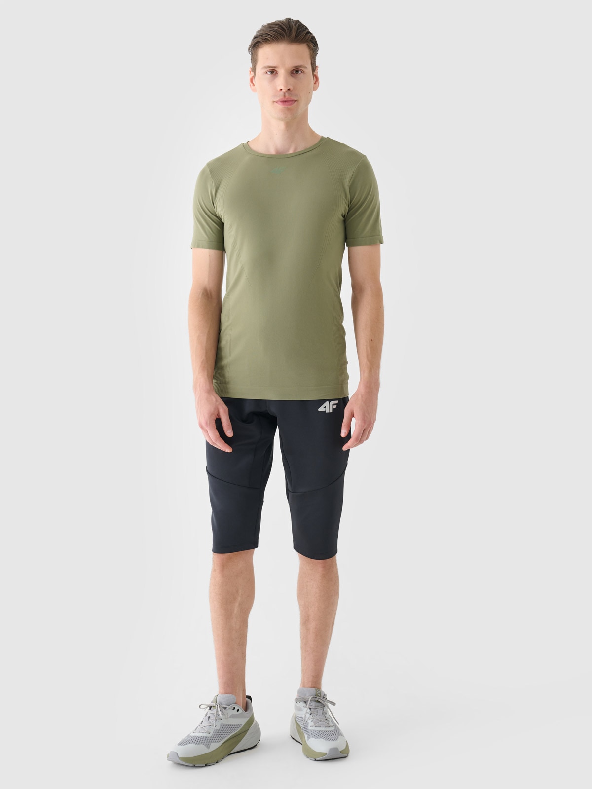 4F Spodenki treningowe męskie - czarne 3XL