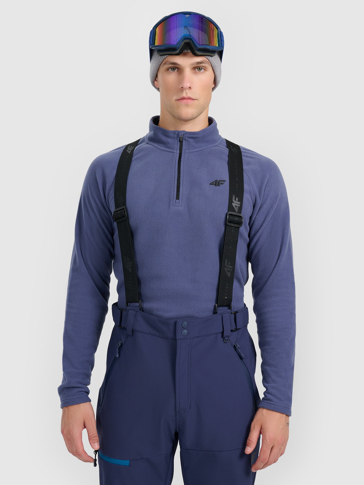 4F Bielizna termiczna polarowa (góra) męska - granatowa XXL