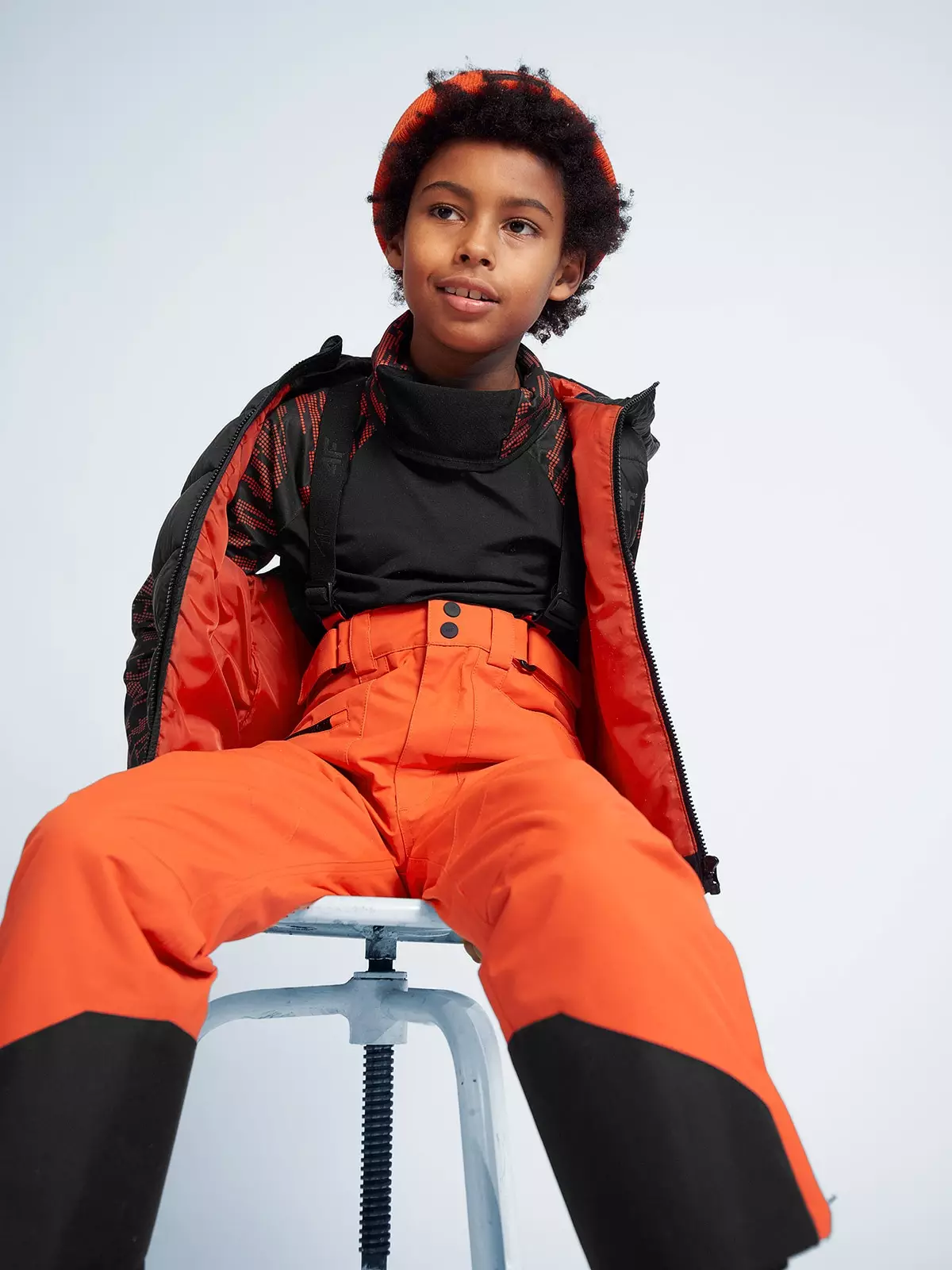 4F Spodnie narciarskie membrana 10 000 chłopięce 128 (7-8 lat)