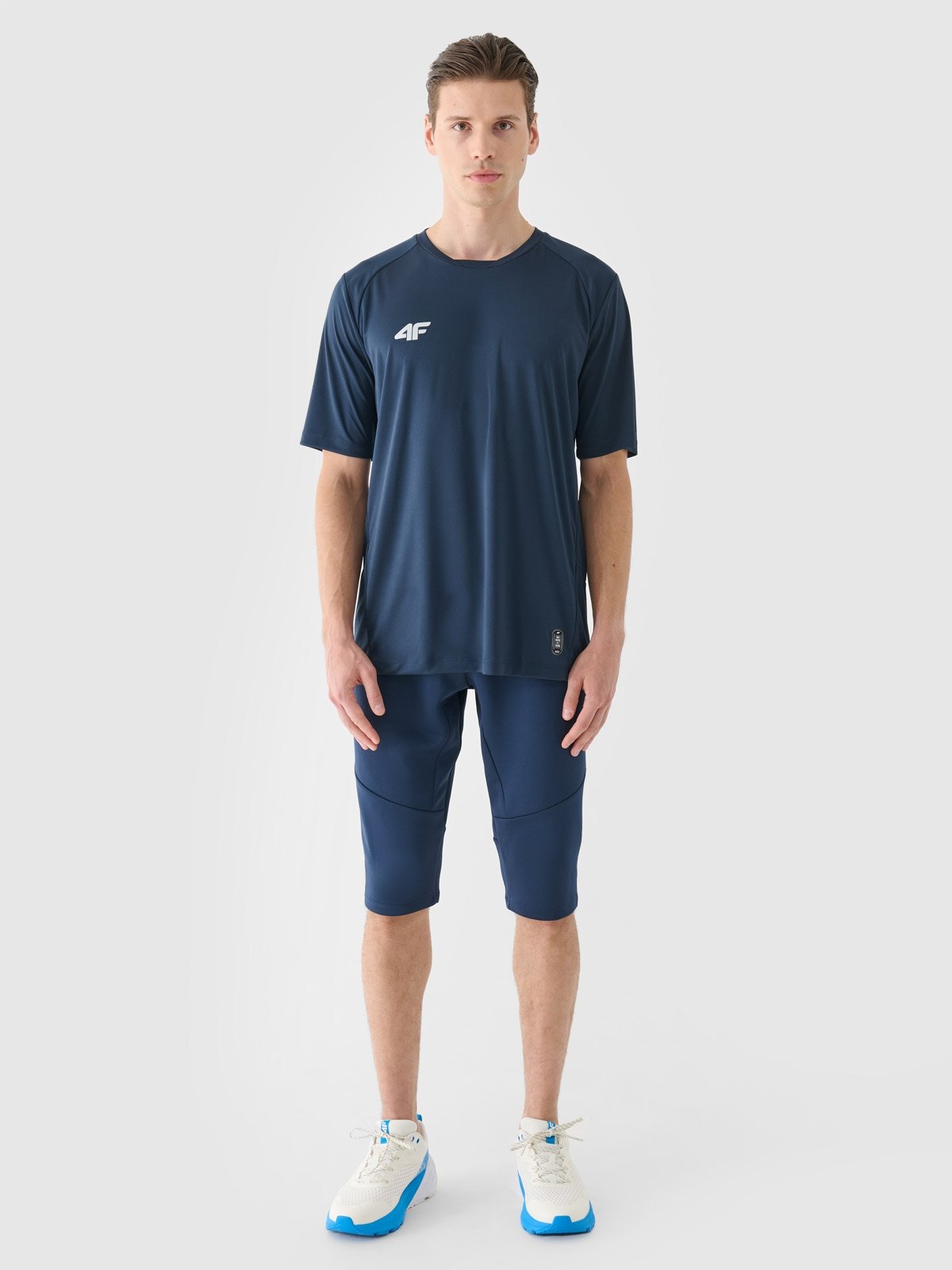 4F Spodenki treningowe męskie - granatowe 3XL