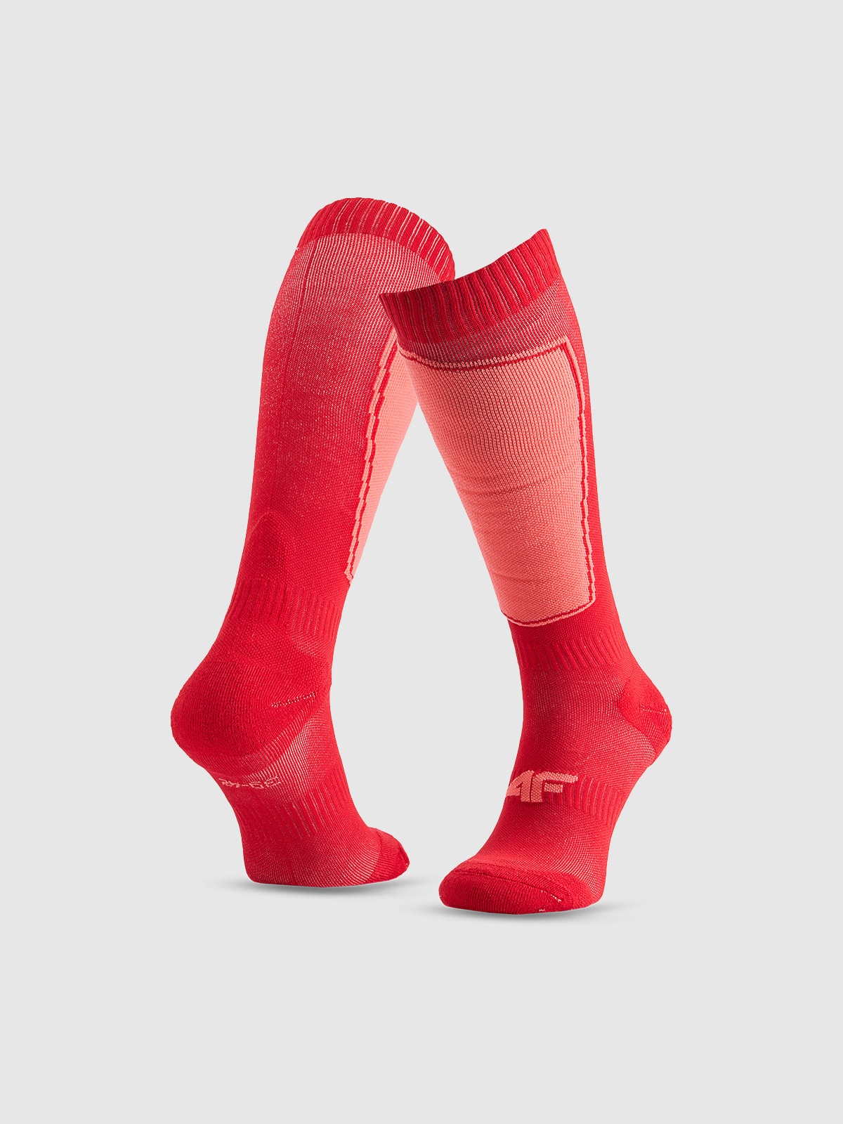 4F Skarpety narciarskie damskie - czerwone 35-38