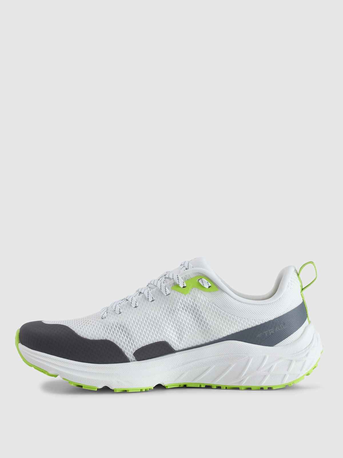 4F Niskie buty do biegania w terenie Original Trail męskie - białe 44