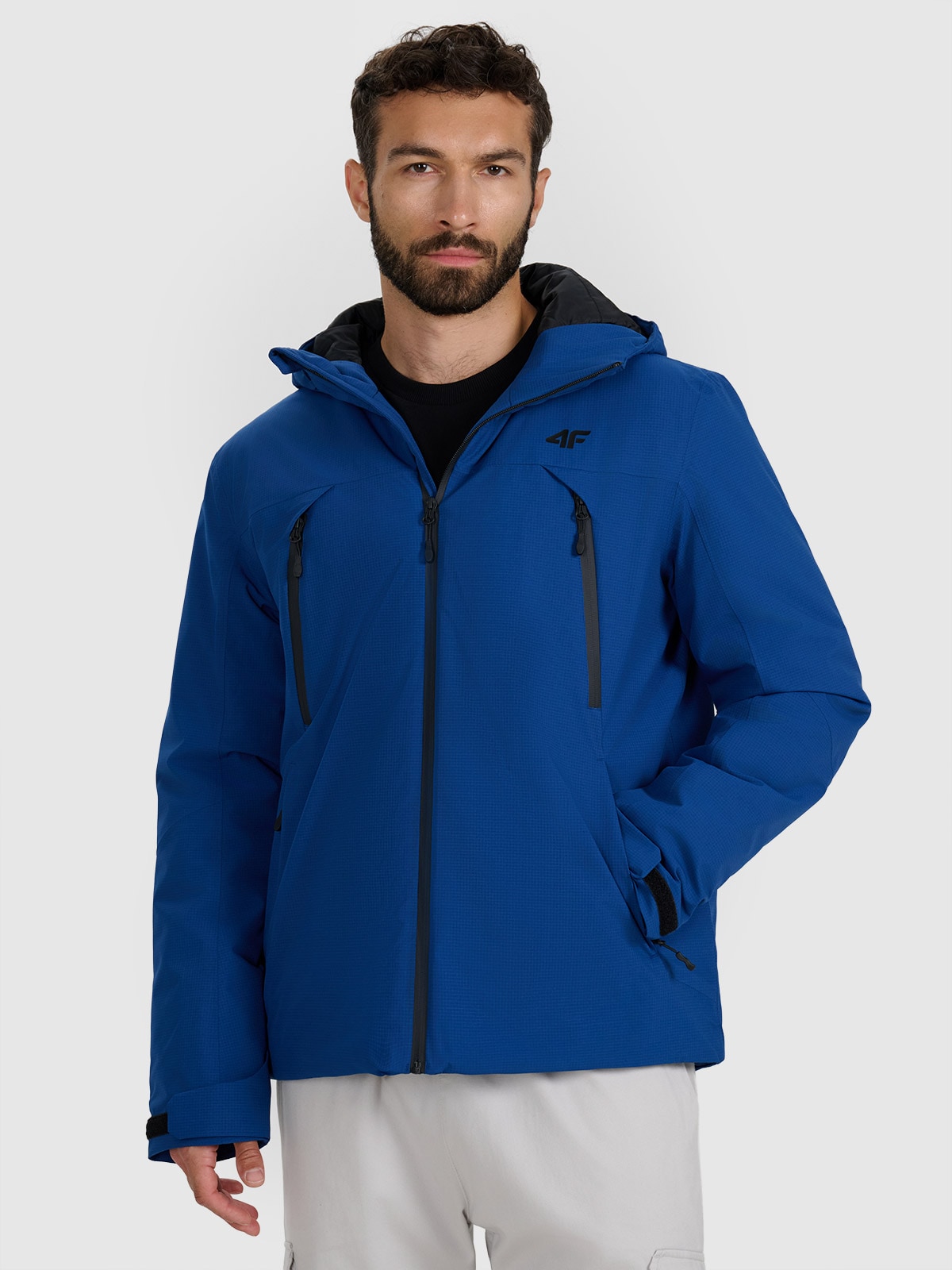 4F Kurtka przejściowa membrana 10000 męska - niebieska XL