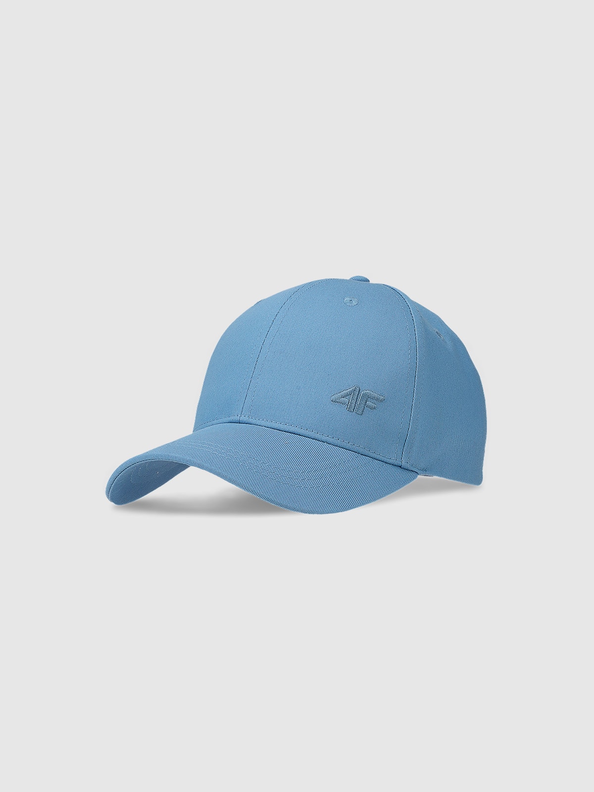4F Czapka z daszkiem strapback uniseks - niebieska XS/S