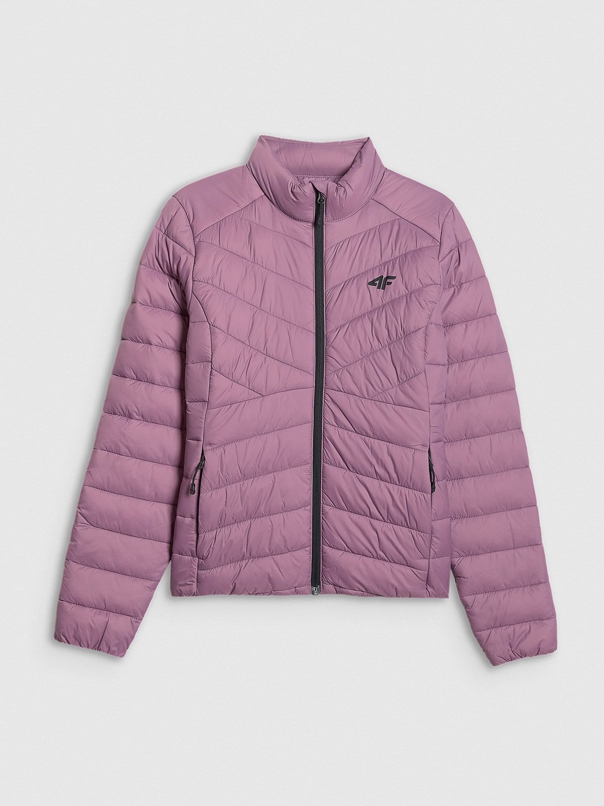 4F Kurtka z wypełnieniem syntetycznym damska - fioletowa S