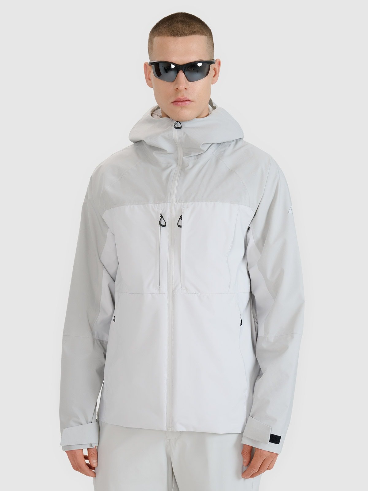 4F Kurtka trekkingowa membrana 10000 męska - szara XXL