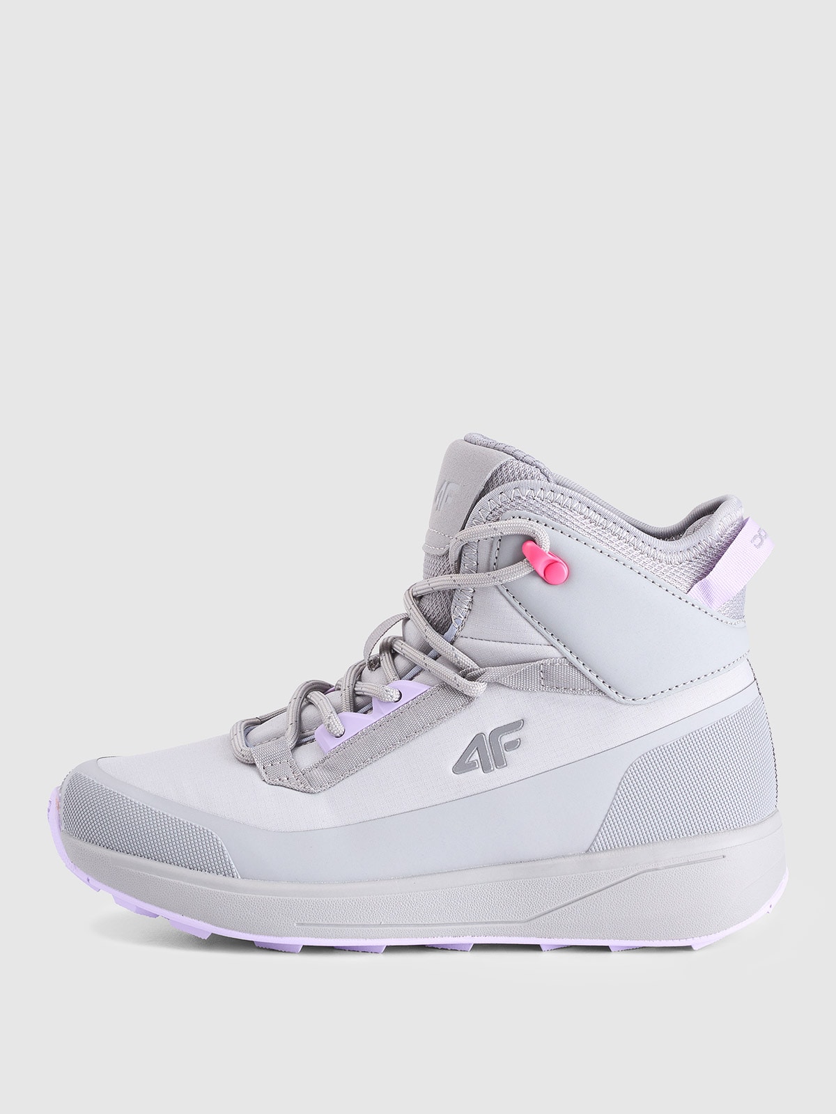 4F Buty zimowe śniegowce DCX dziewczęce - szare 37