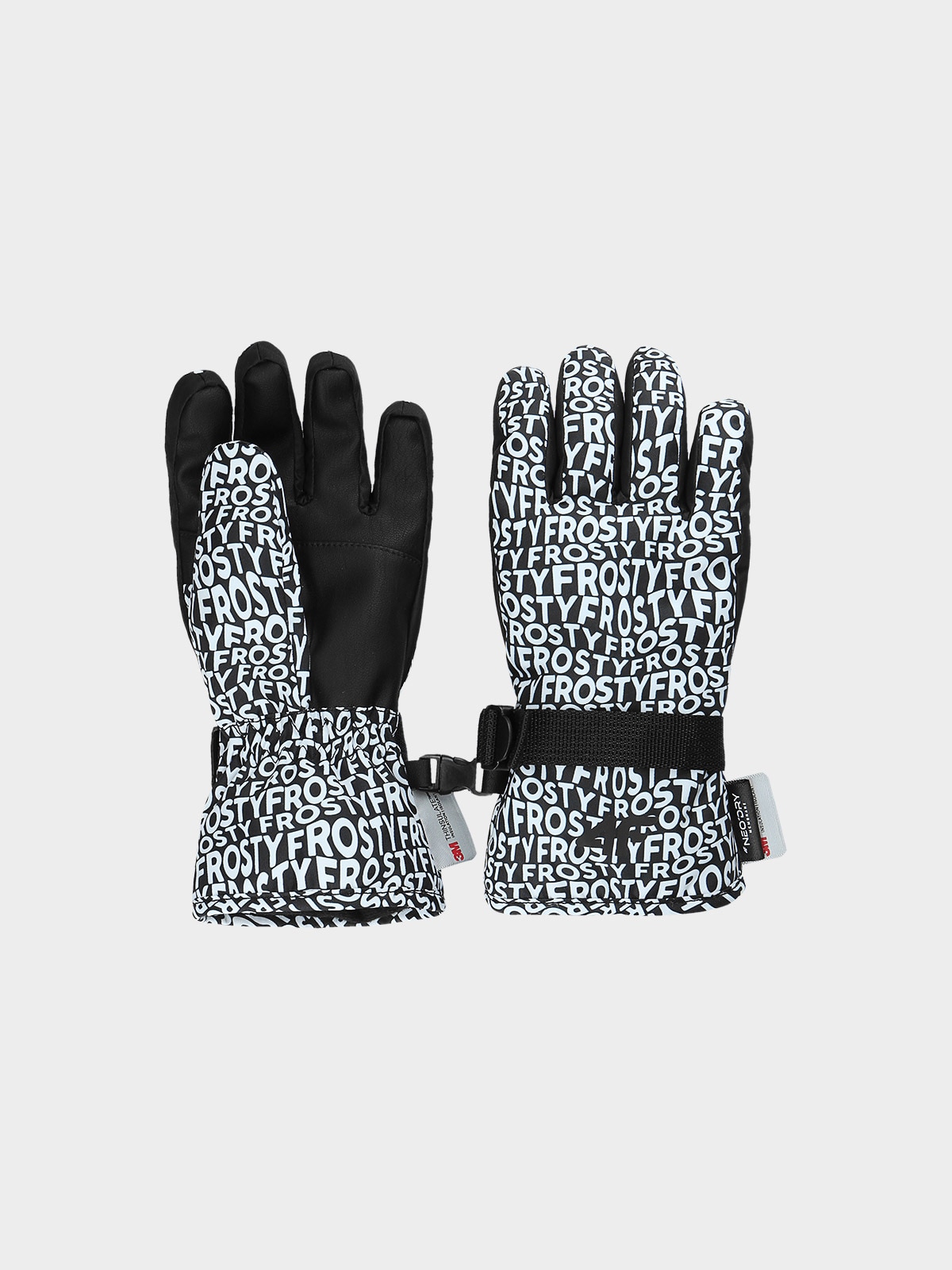 4F Rękawiczki narciarskie Thinsulate dziewczęce - multikolor L