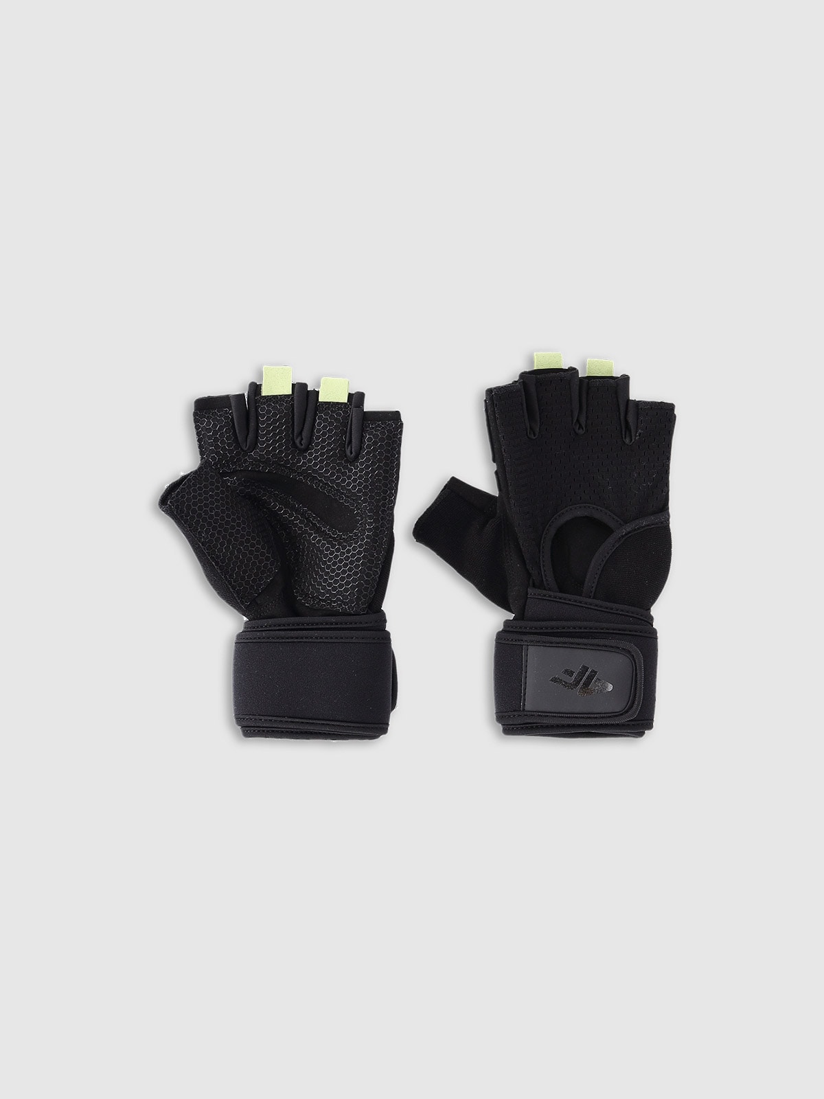 4F Rękawiczki treningowe z atypoślizgowymi elementami męskie - czarne L