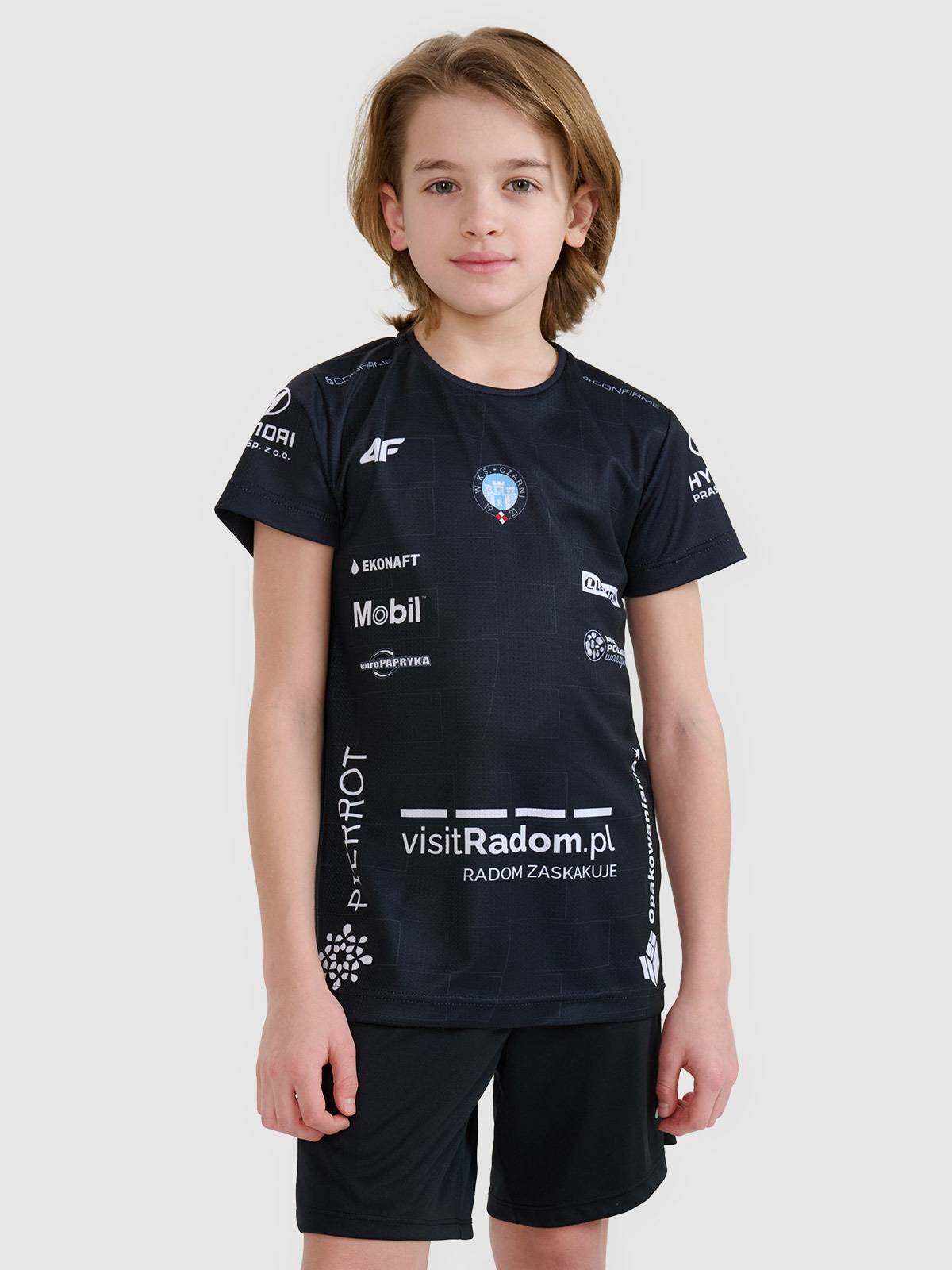 4F Koszulka meczowa replika domowa z sezonu 2024/25 dziecięca 4F x Czarni Radom - multikolor 146/152 (10-12 lat)