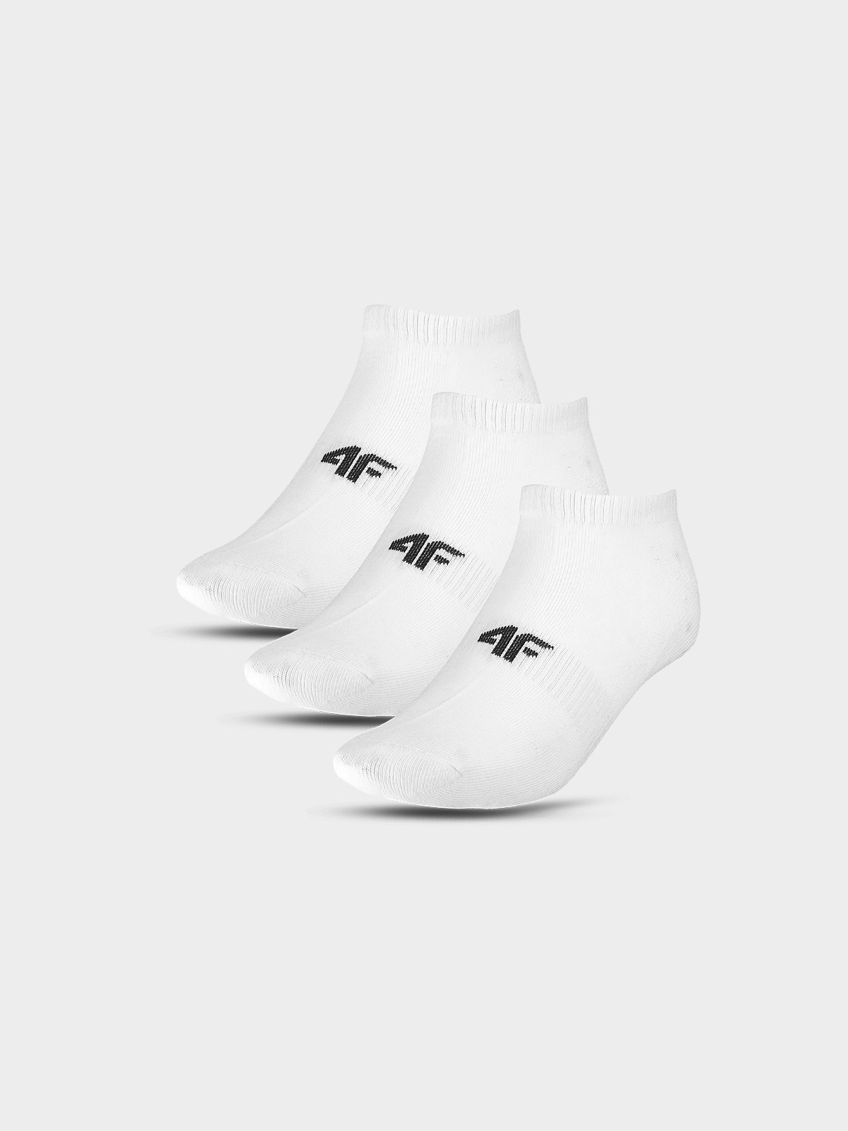 4F Skarpetki casual do kostki (3-pack) dziecięce - multikolor 36-38