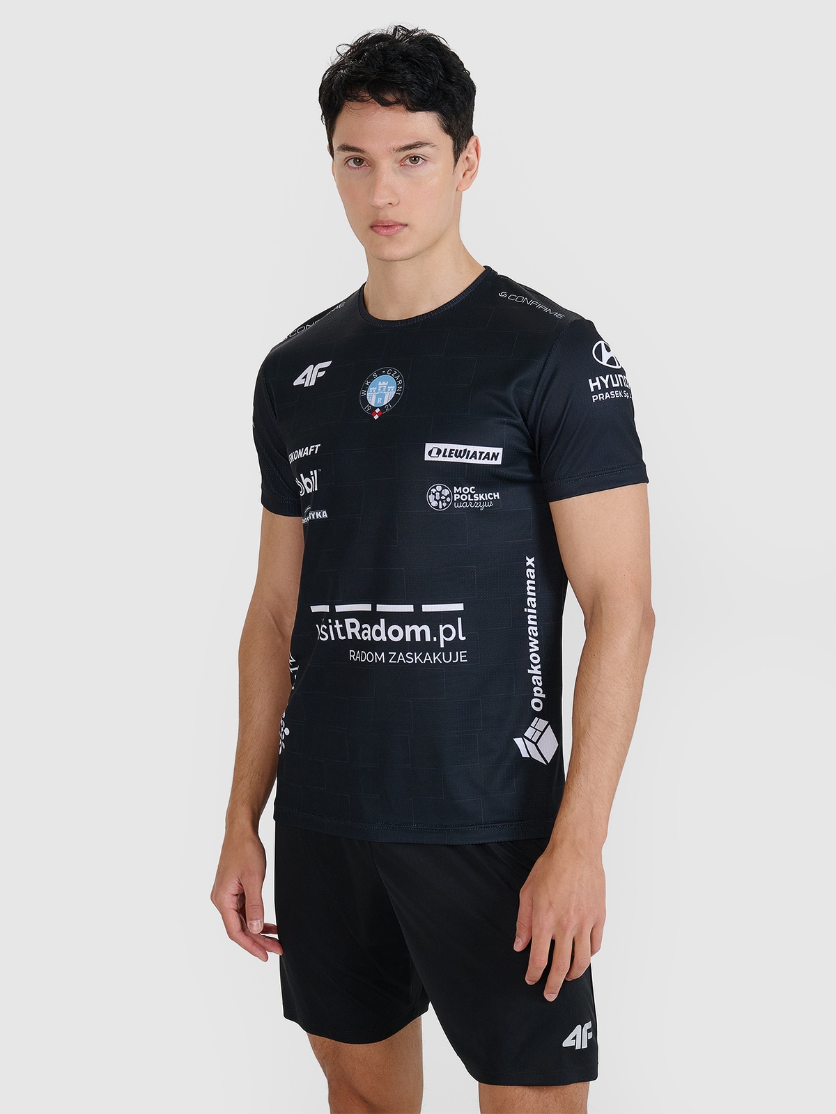 4F Koszulka meczowa replika domowa z sezonu 2024/25 męska 4F x Czarni Radom - multikolor M