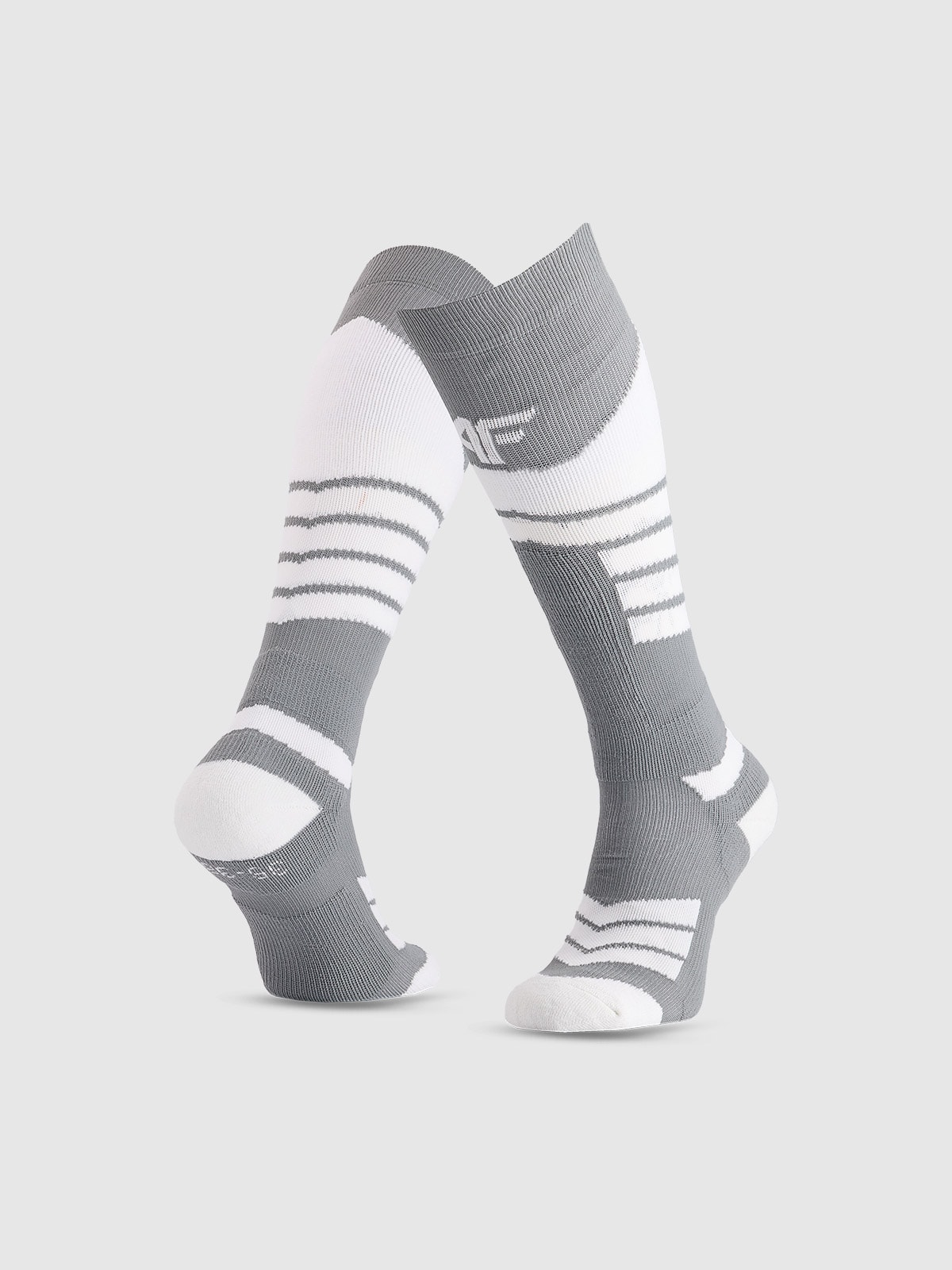 4F Skarpety narciarskie damskie - szare 39-42