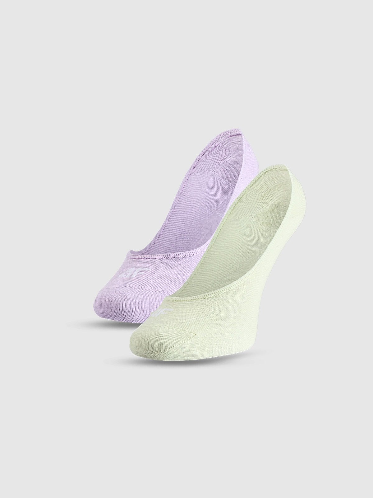 4F Skarpetki casual niewidoczne (2-pack) damskie - multikolor 39-42