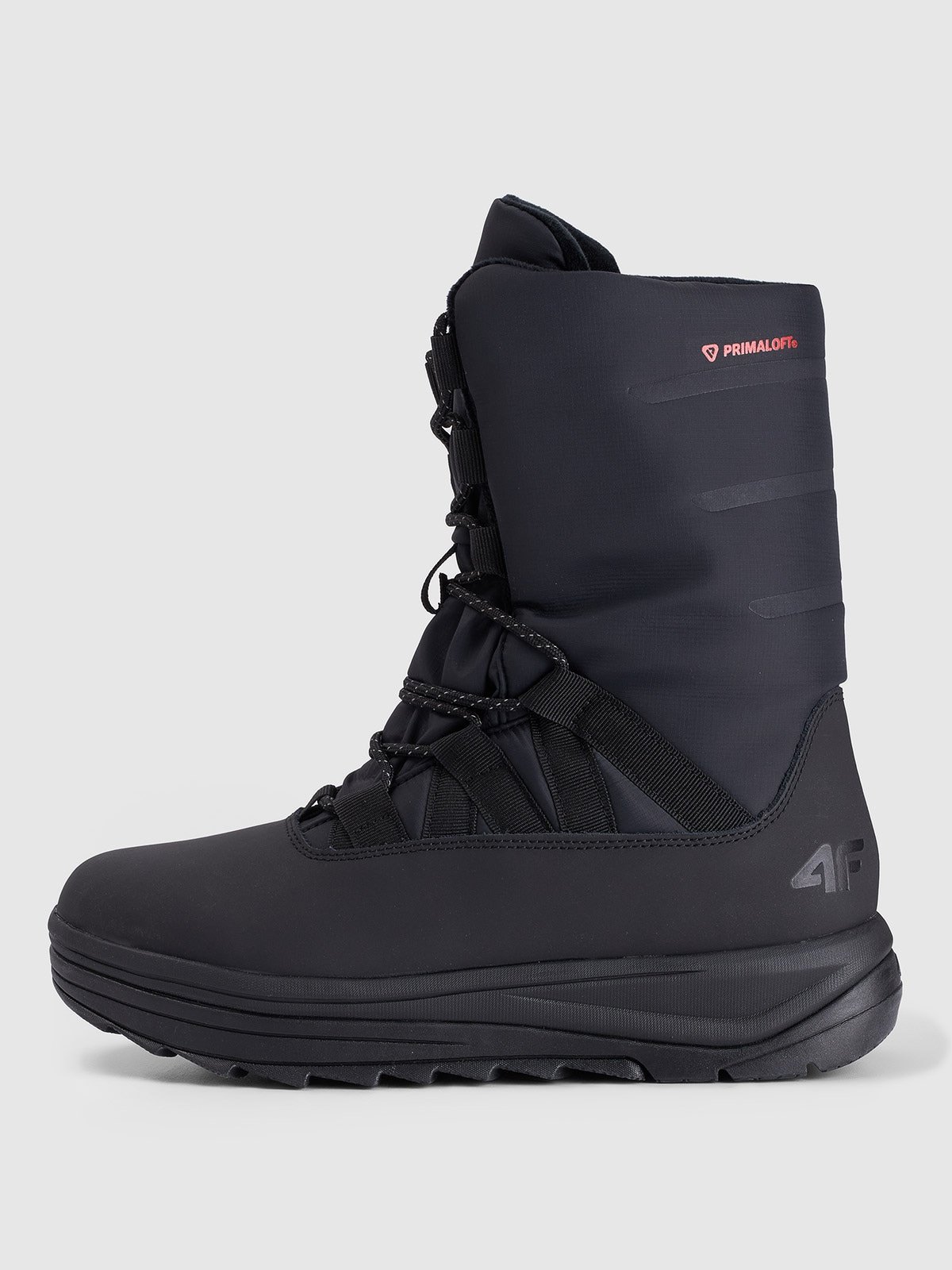 4F Buty zimowe śniegowce INUA z ociepliną Primaloft damskie - czarne 40