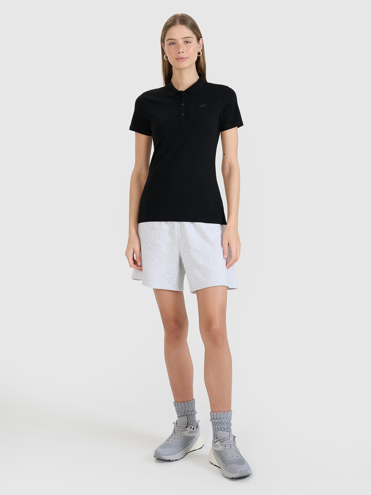 4F Spodenki dresowe damskie - szare M