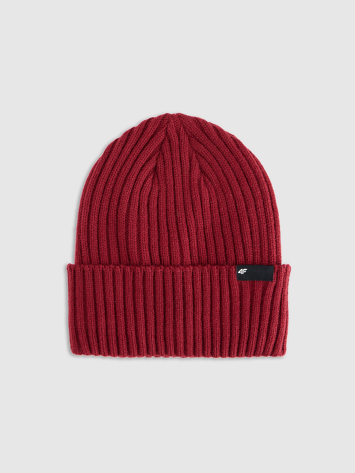 4F Czapka zimowa Thinsulate męska - czerwona L