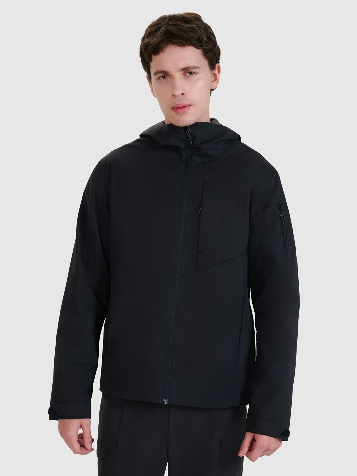 4F Kurtka przejściowa membrana 8000 męska - czarna S