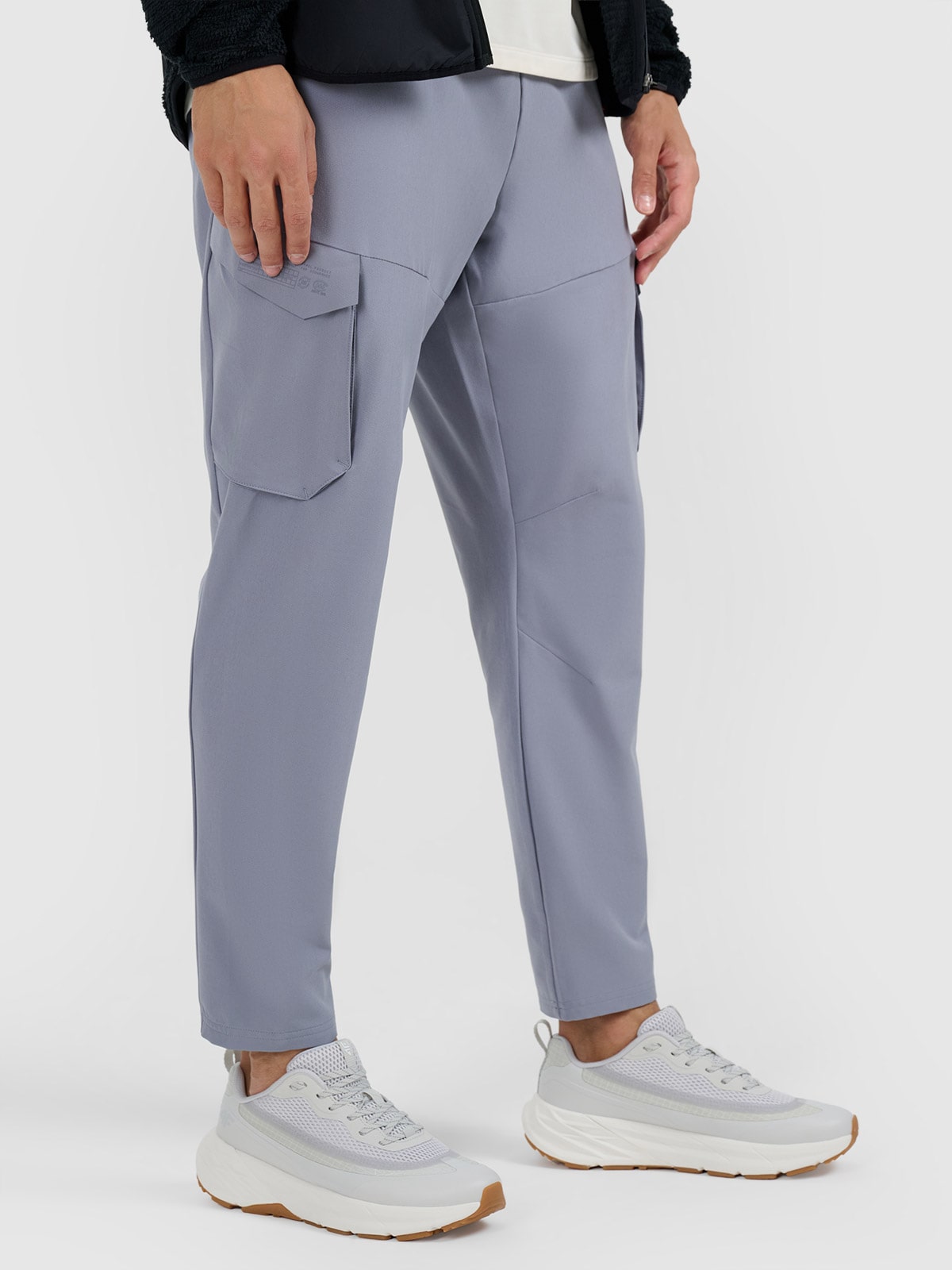 4F Buty do biegania w terenie Speed Trail męskie - beżowe 45