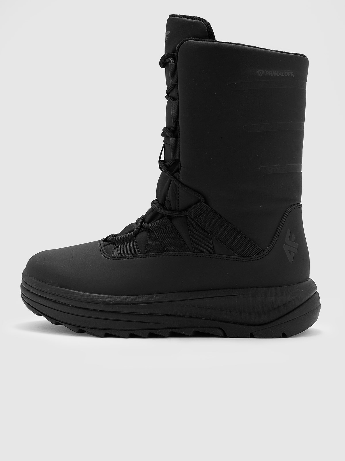 4F Buty zimowe śniegowce INUA z ociepliną Primaloft damskie - czarne 37