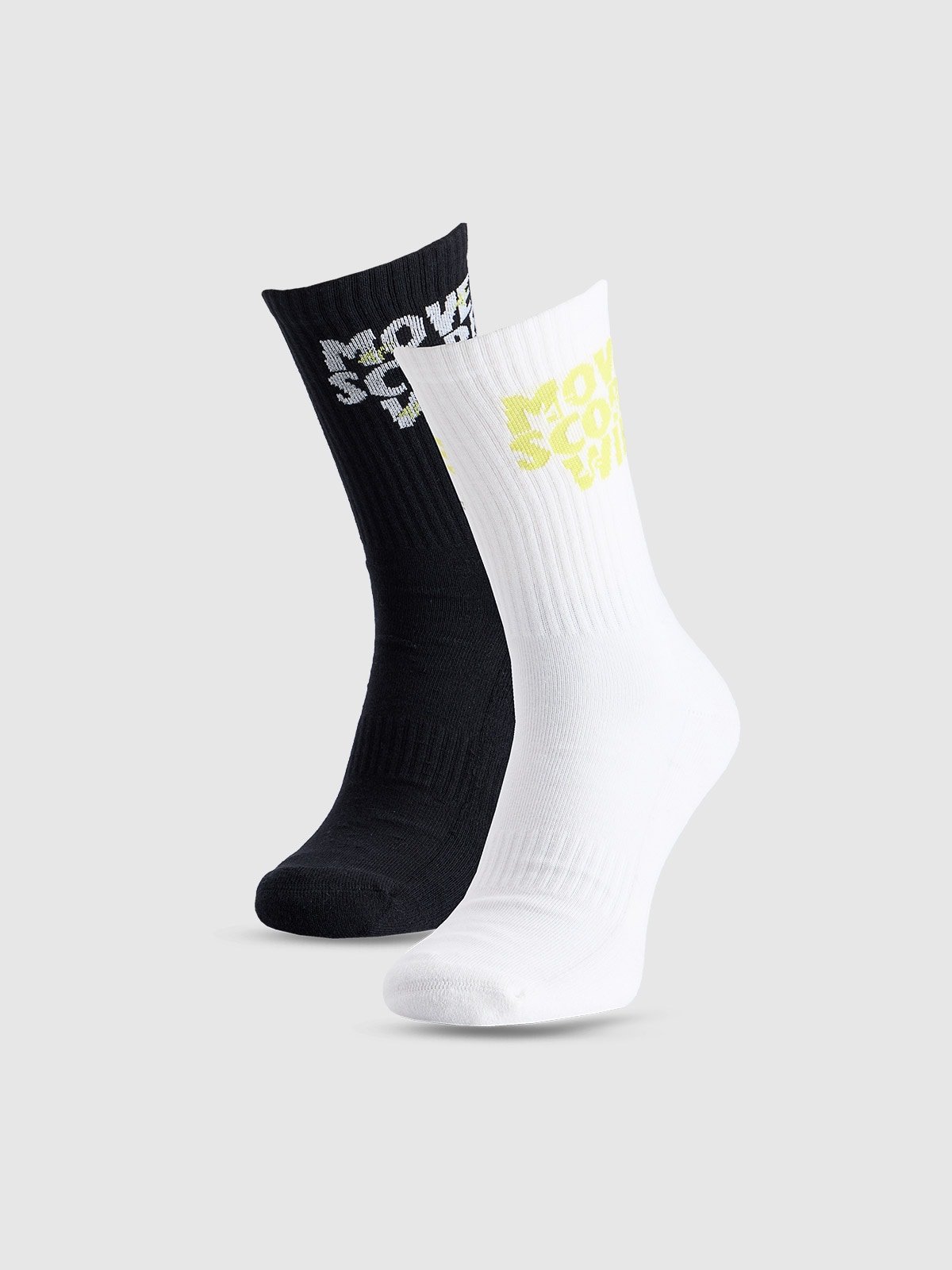 4F Skarpety casual za kostkę (2-pack) męskie - multikolor 43-46