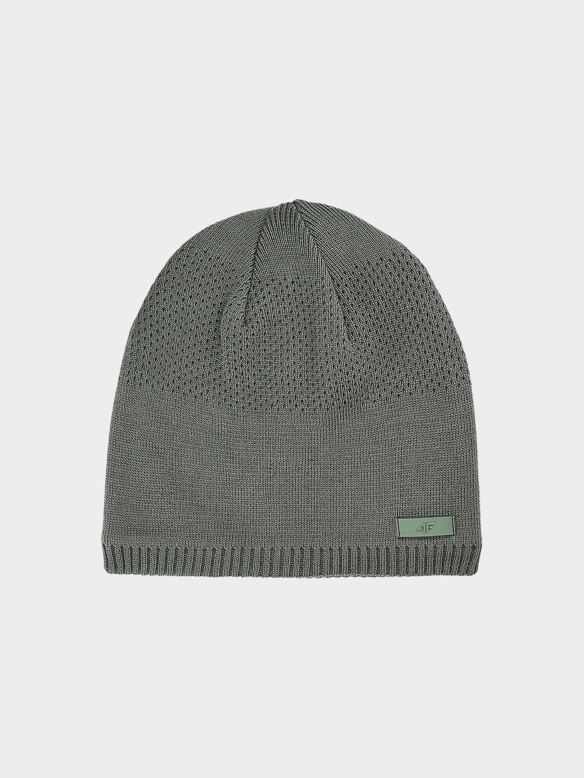 4F Czapka zimowa męska - khaki L