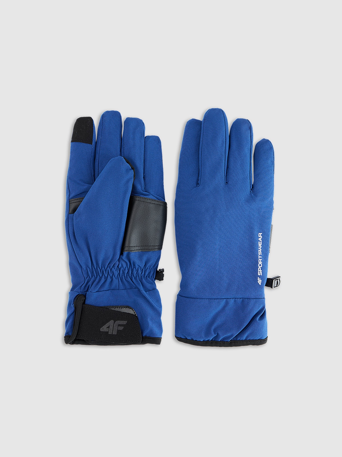 4F Rękawiczki zimowe Touch Screen uniseks - granatowe XS