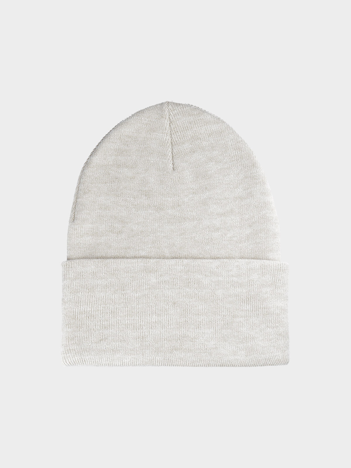 4F Czapka zimowa uniseks - beżowa Uniwersalny