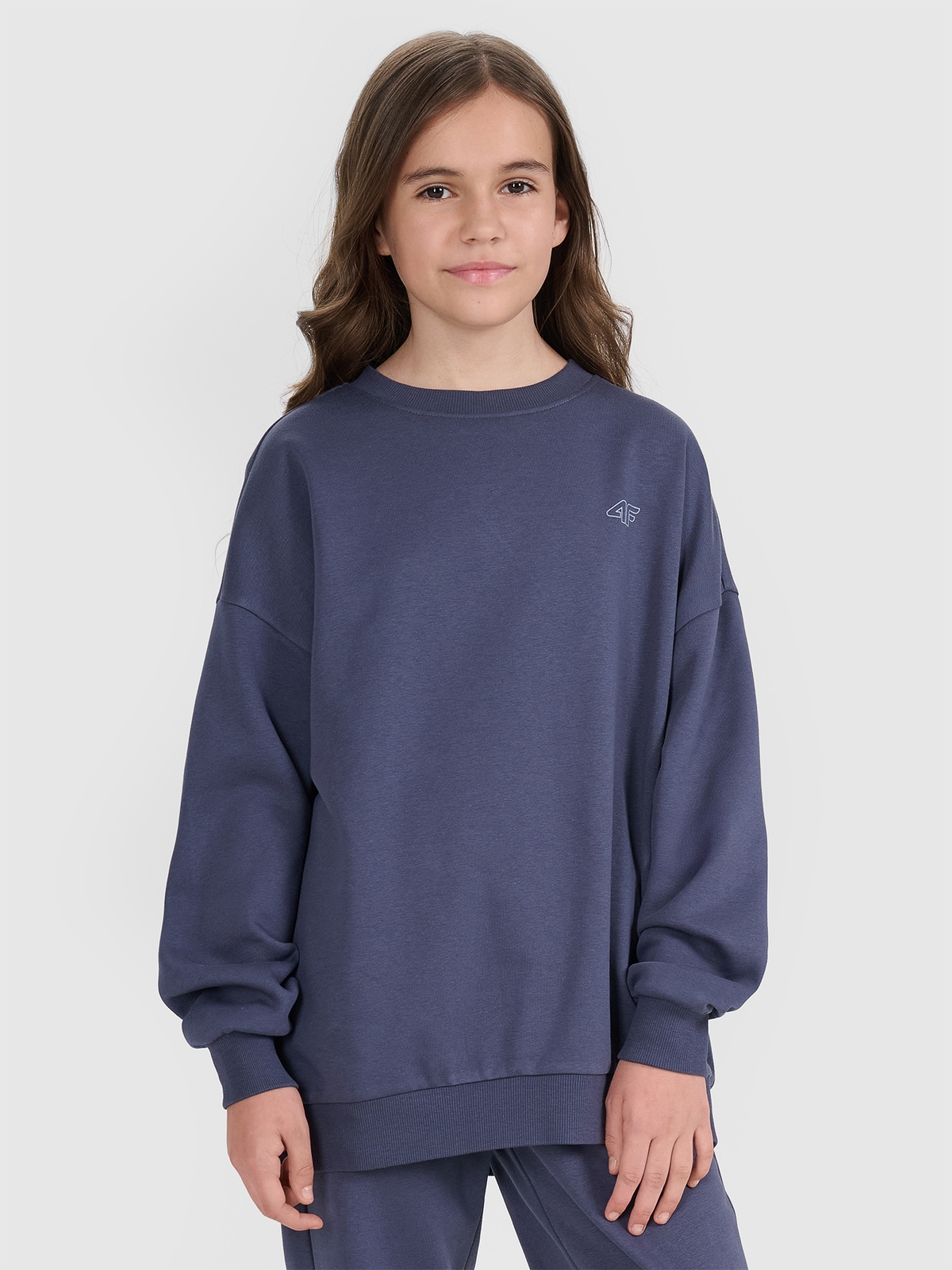 4F Komplet dresowy dziecięcy - granatowy 122/128 (6-8 lat)