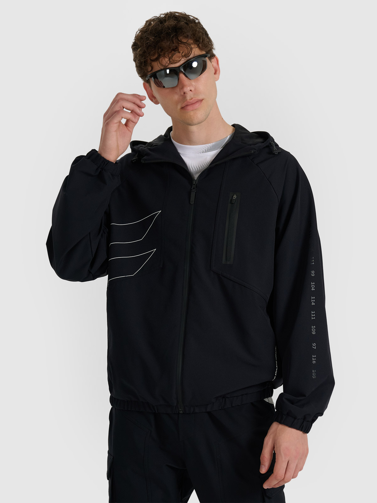 4F Kurtka przejściowa męska - czarna L