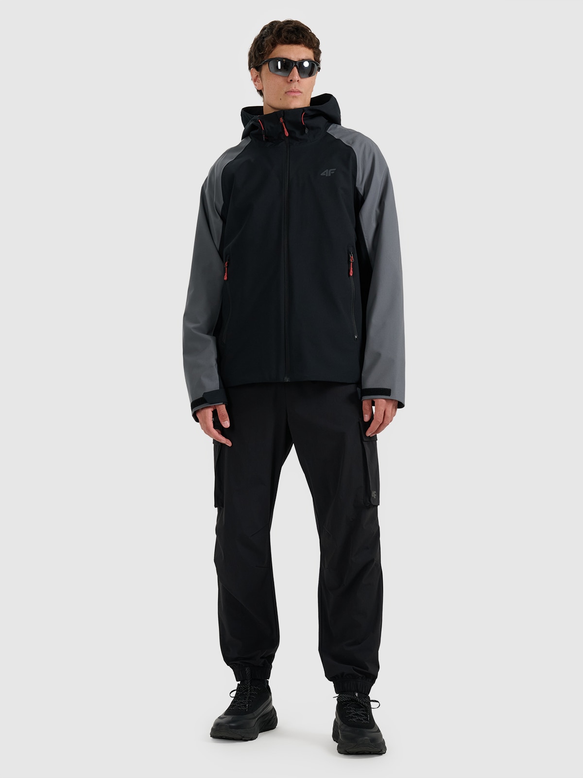 4F Kurtka przejściowa membrana 5000 męska - szara M