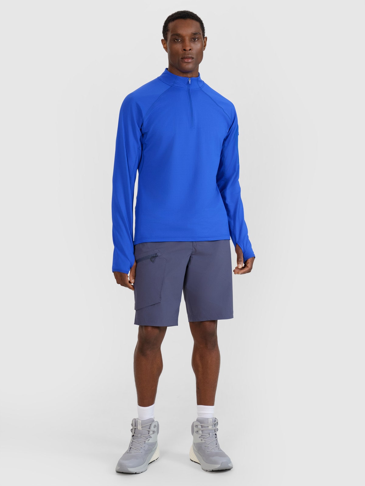 4F Spodenki trekkingowe 4Way Stretch męskie - szare XL