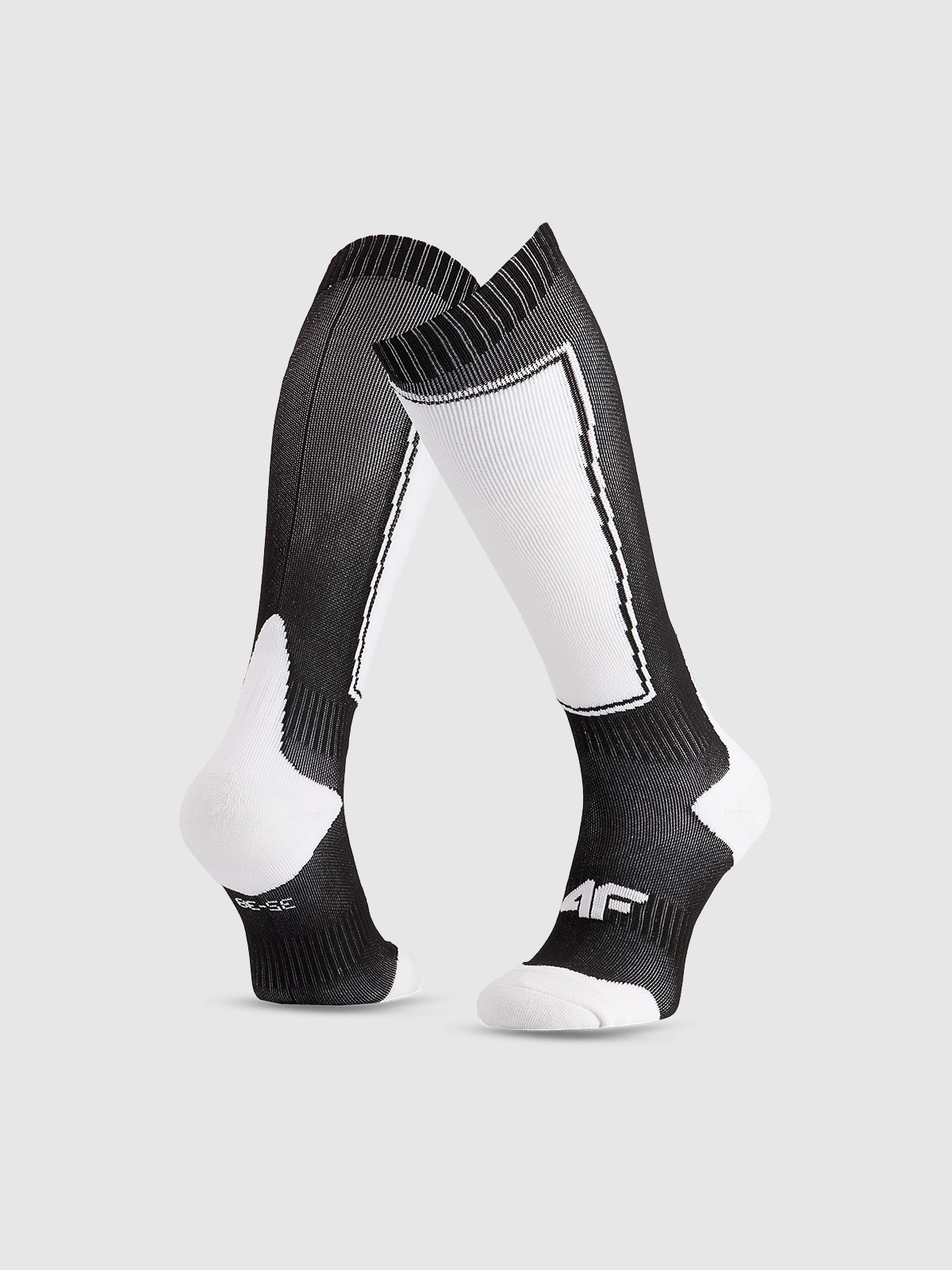 4F Skarpety narciarskie damskie - czarne 35-38