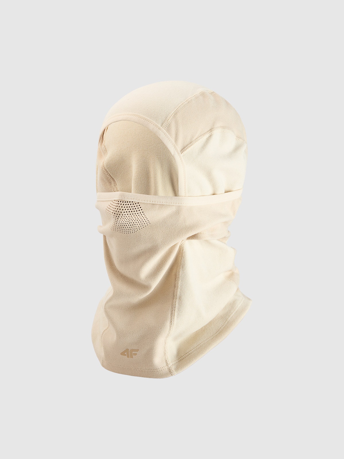 4F Kominiarka narciarska uniseks - beżowa L/XL